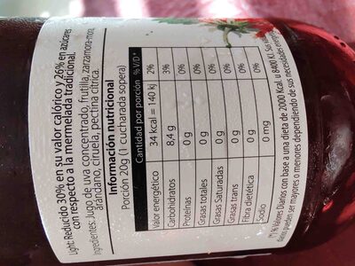 MERMELADA FRUTOS ROJOS EL BROCAL X 400 GR. (SIN TACC)