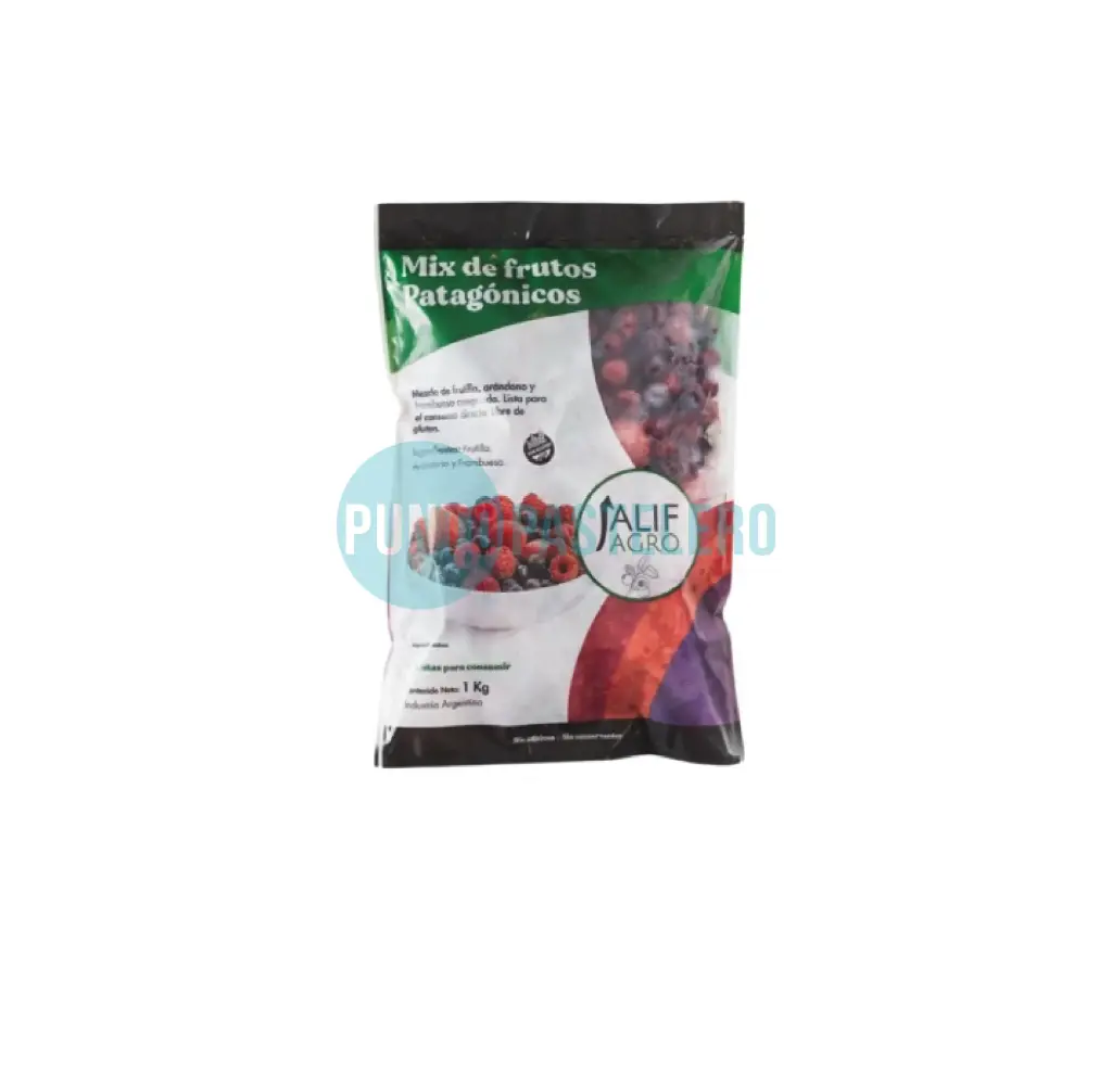 FRUTOS ROJOS CONGELADOS IQF PATAGONICO (X 250 GR.) (ALIF) (FRAMBUESA-ARANDANO-FRUTILLA)