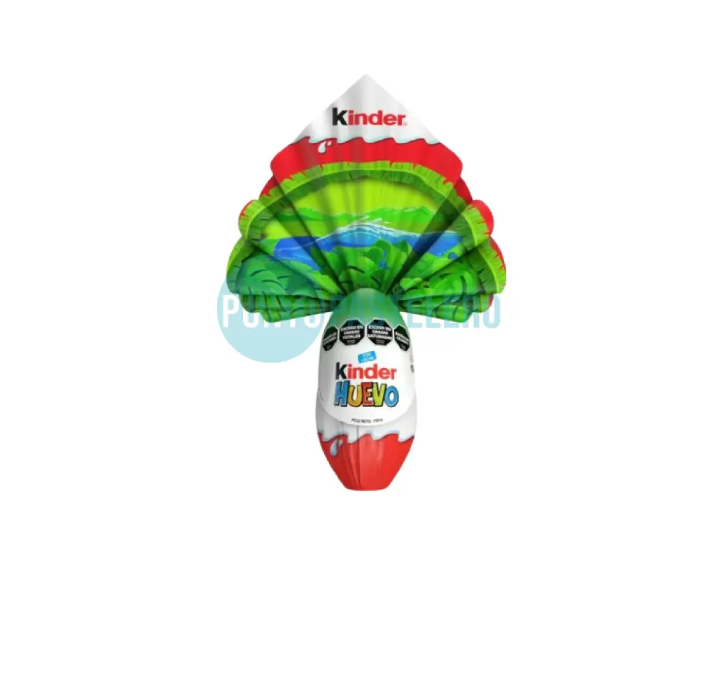 KINDER SORPRESA GIGANTE HUEVO VERDE (X 150 GR.)