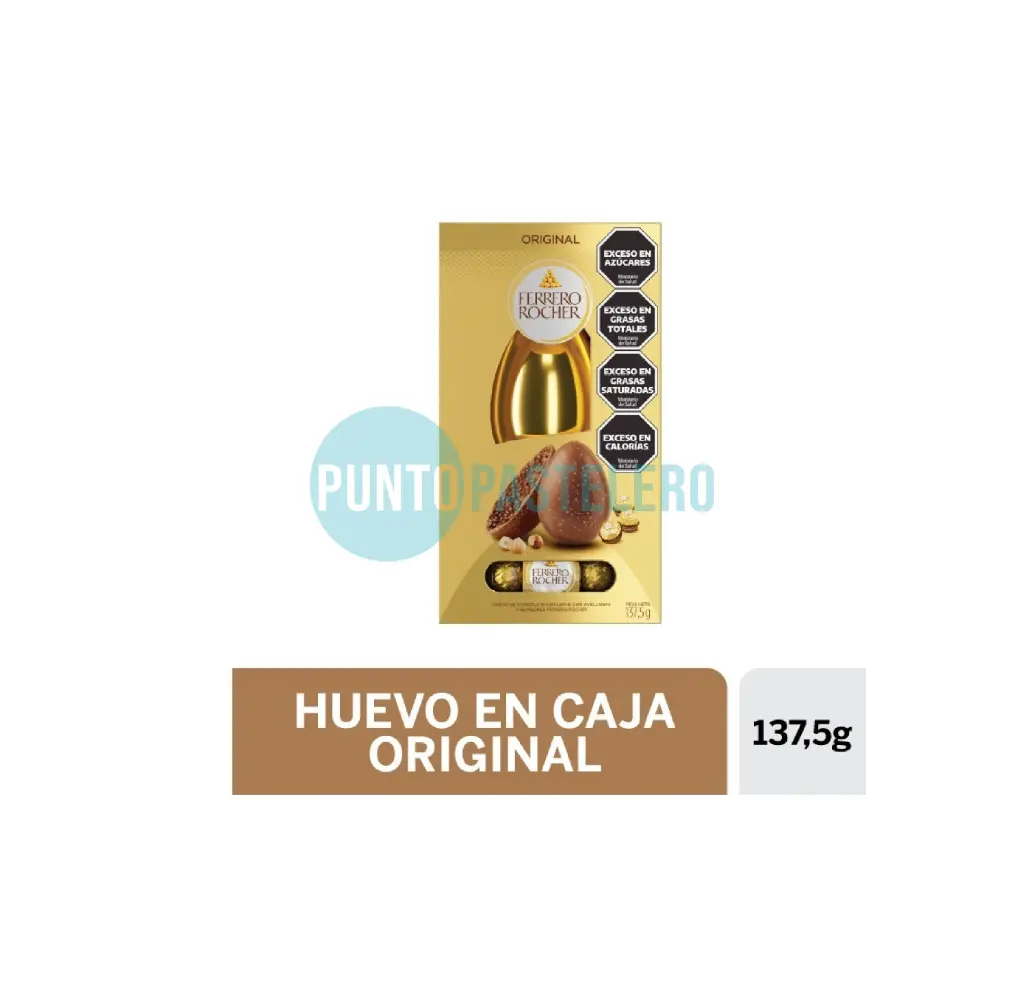 FERRERO HUEVO ROCHER BOX (X 137.5 GR.)