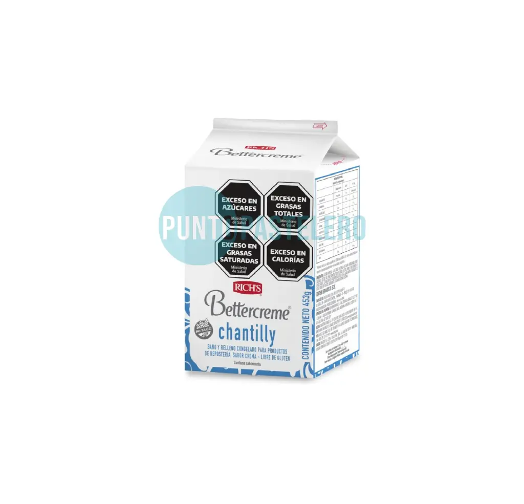 BETTERCREME RICHS CHANTILLY (473 CC.)
