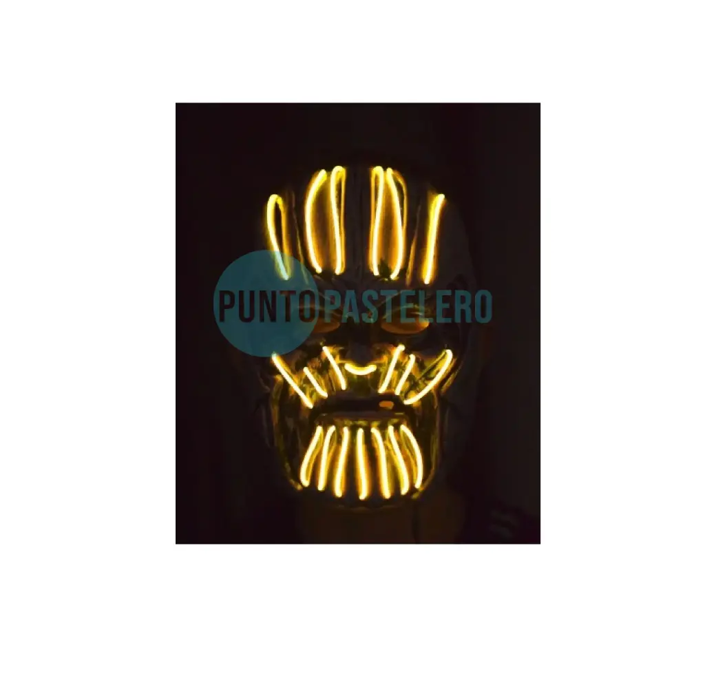 [8287] MASCARA THANOS CON LED NEON