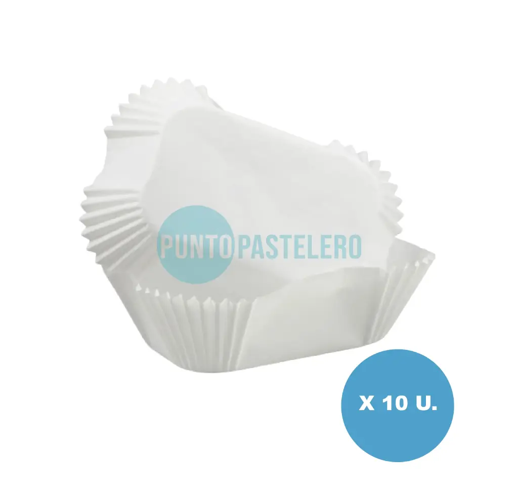 PIROTIN ALARGADO MINI BUDIN PLATA (X 10 U.)