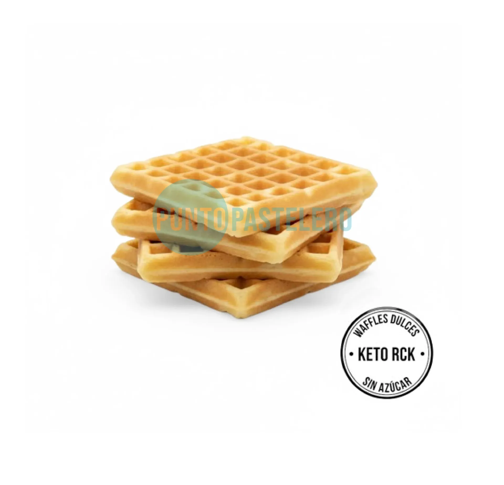 WAFFLES DULCES KETO RCK (SIN AZUCAR)