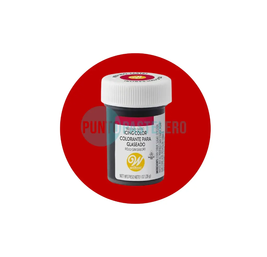 WILTON COLORANTE EN GEL ROJO (X 28 GR.)
