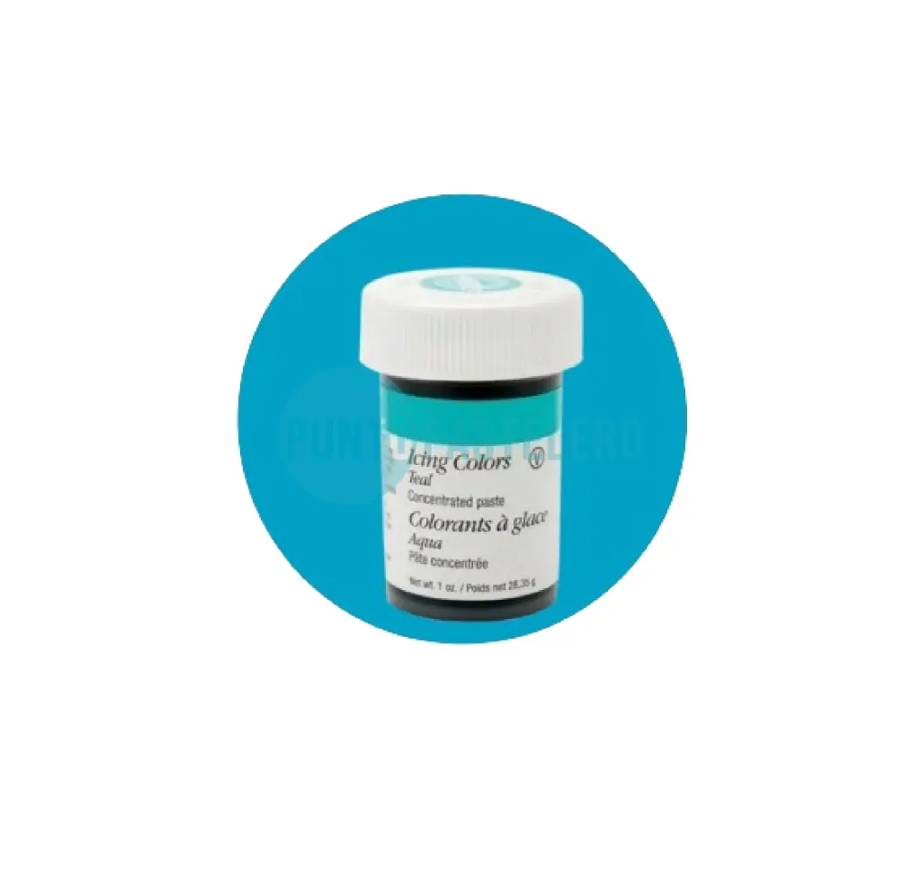 WILTON COLORANTE EN GEL VERDE AZULADO (X 28 GR.)