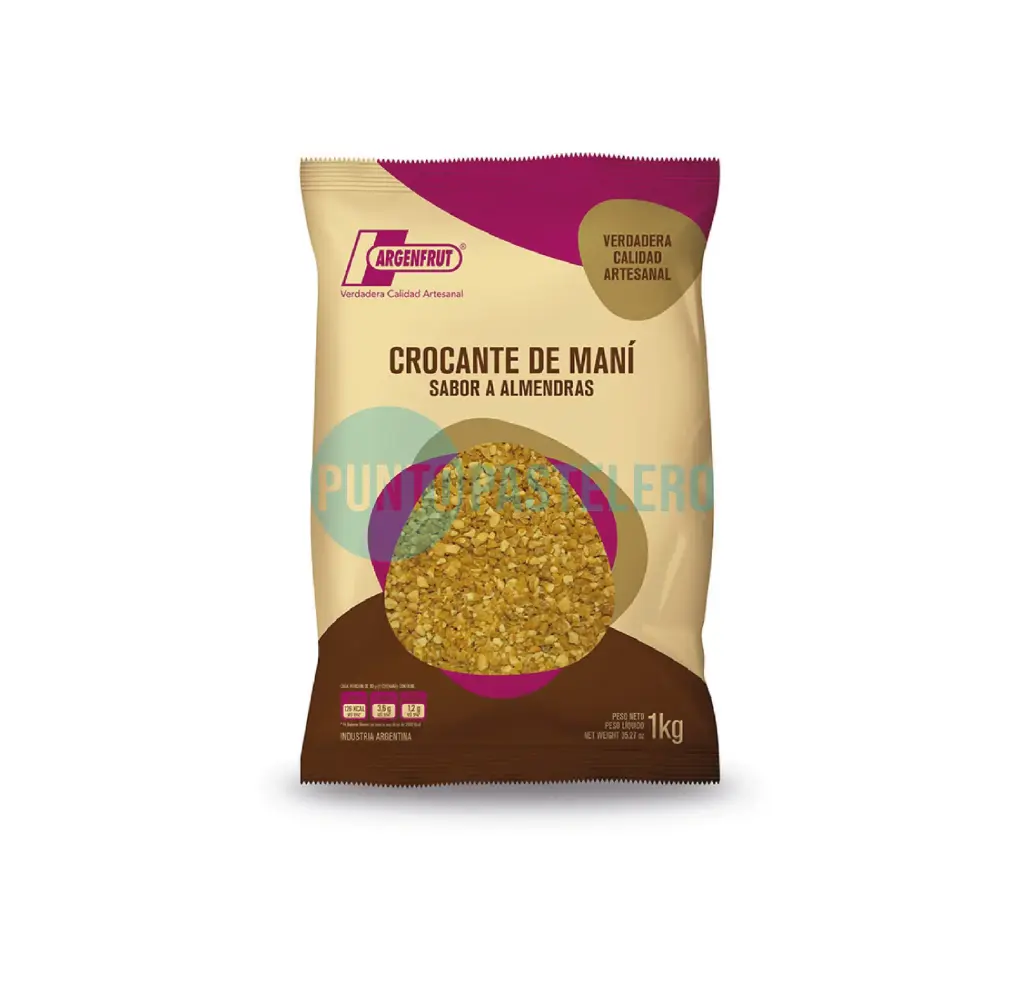 CROCANTE DE MANI SABOR ALMENDRAS  (X KG.) [10]