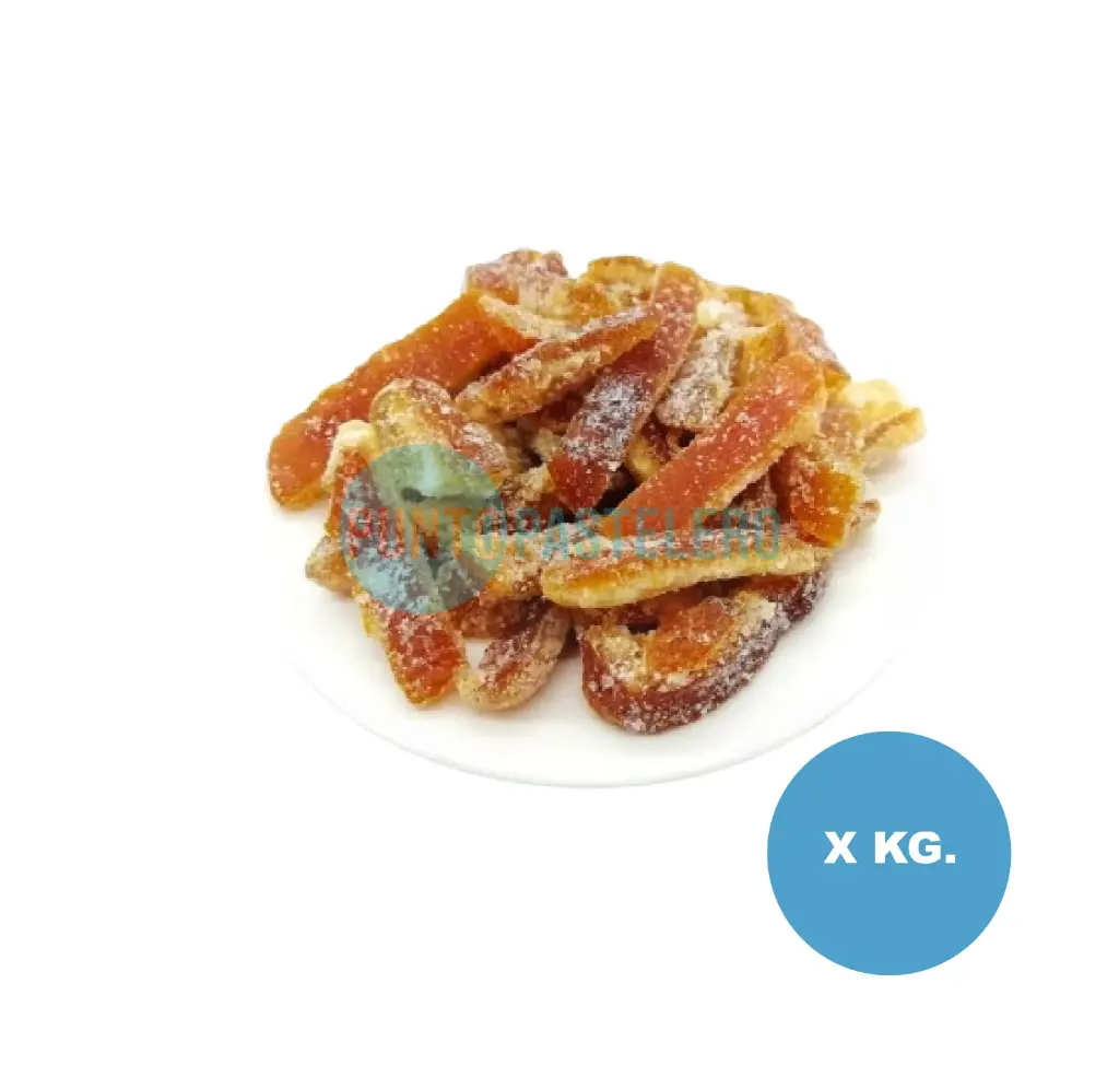 CASCARITAS DE NARANJA AZUCARADAS  (X KG.) [34]