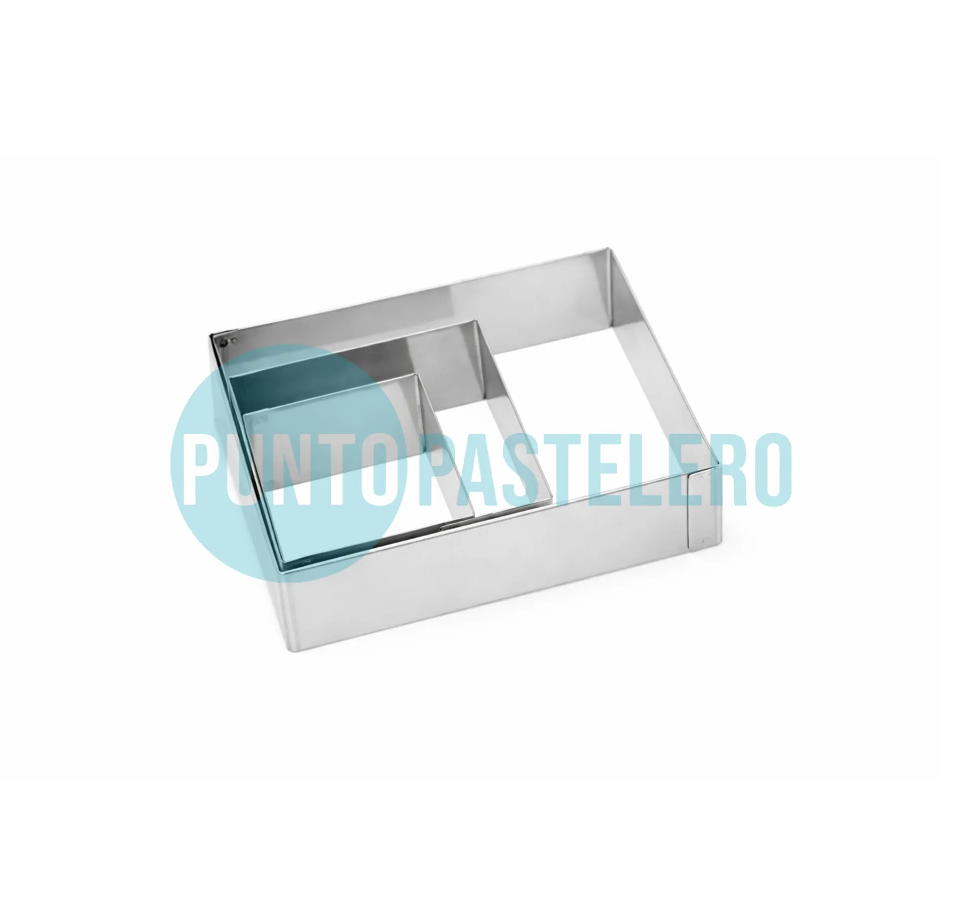 SET CORTANTE METAL CUADRADOS 3 4 5 CM (3 U.)