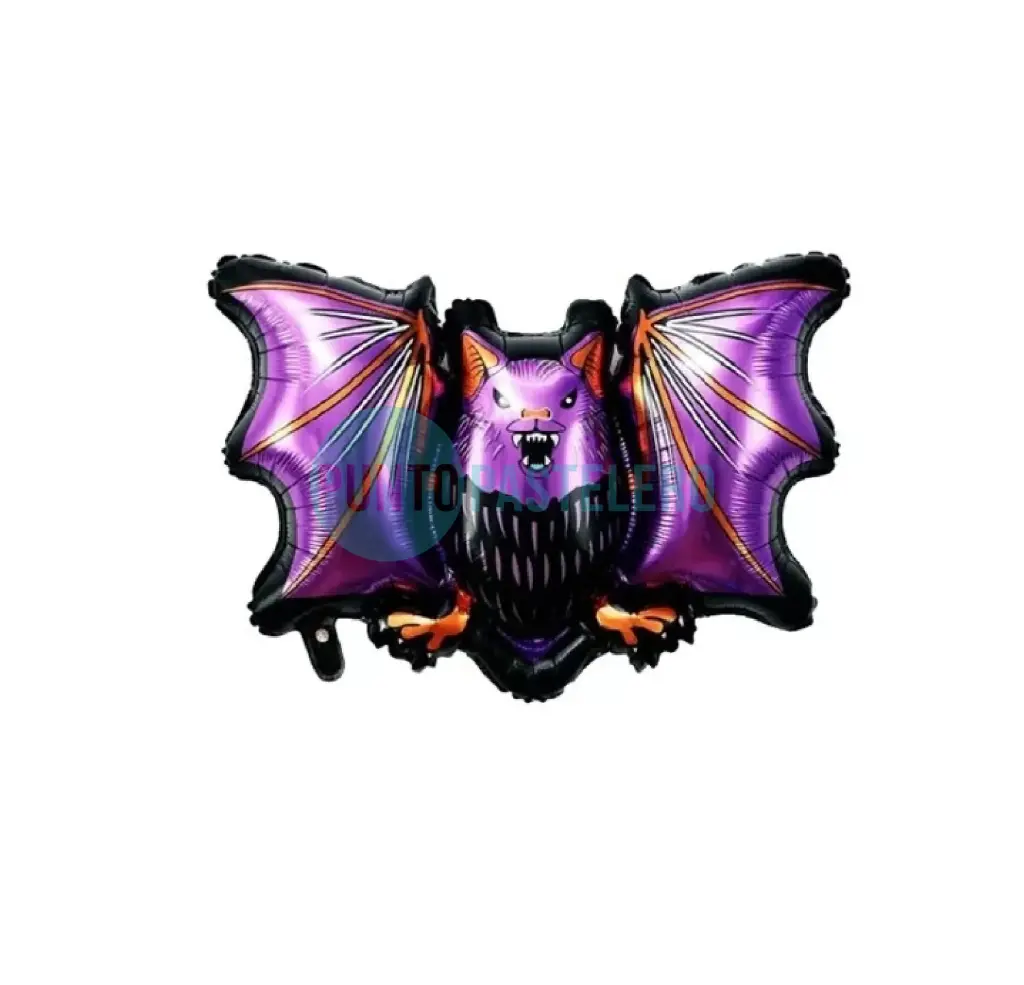 [GMMH40] GLOBO METALIZADO MURCIELAGO HALLOWEEN (40 CM) [C2-A2]