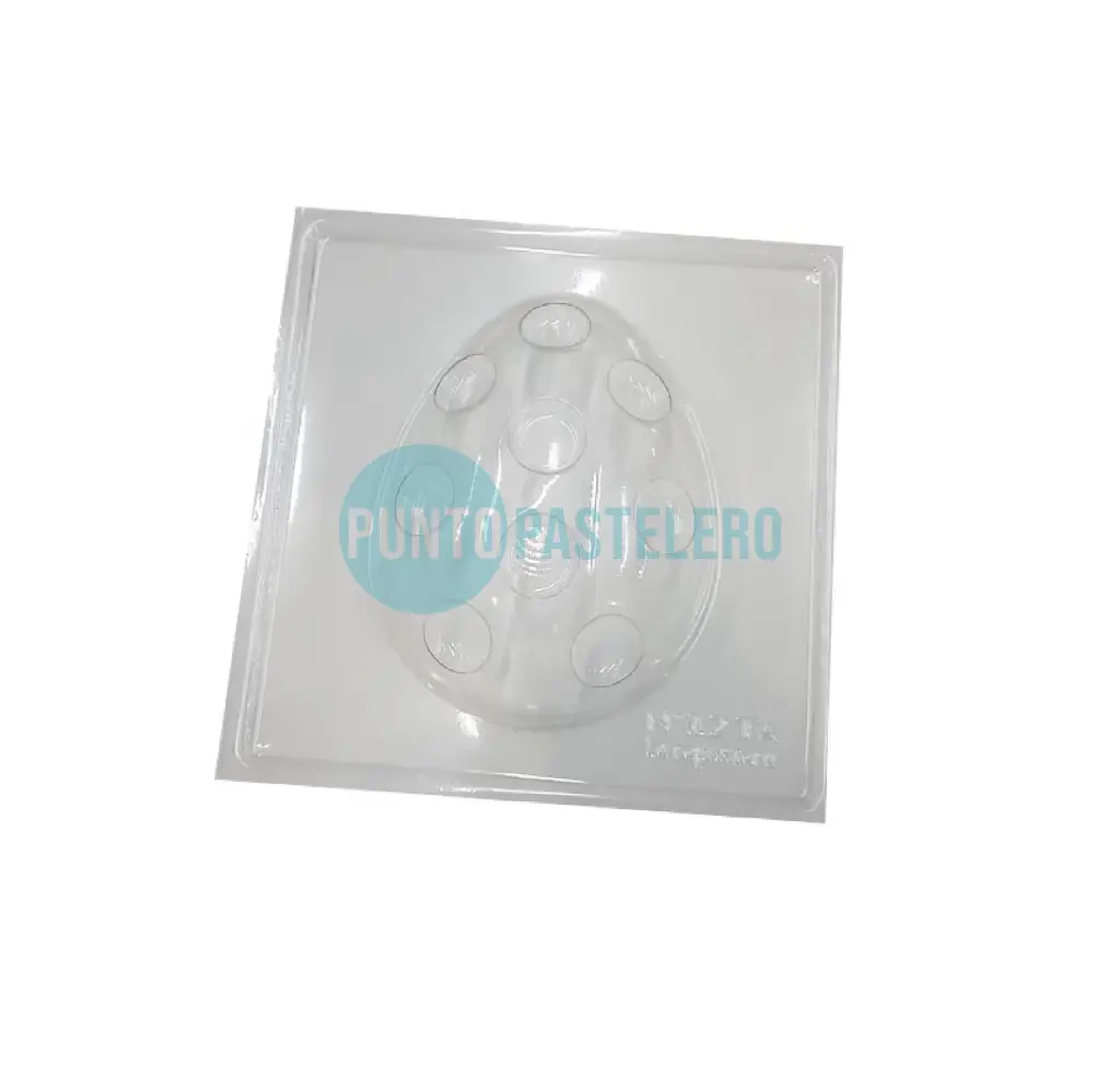 PLACA PARA HUEVO LUNARES (13 X 16 CM)