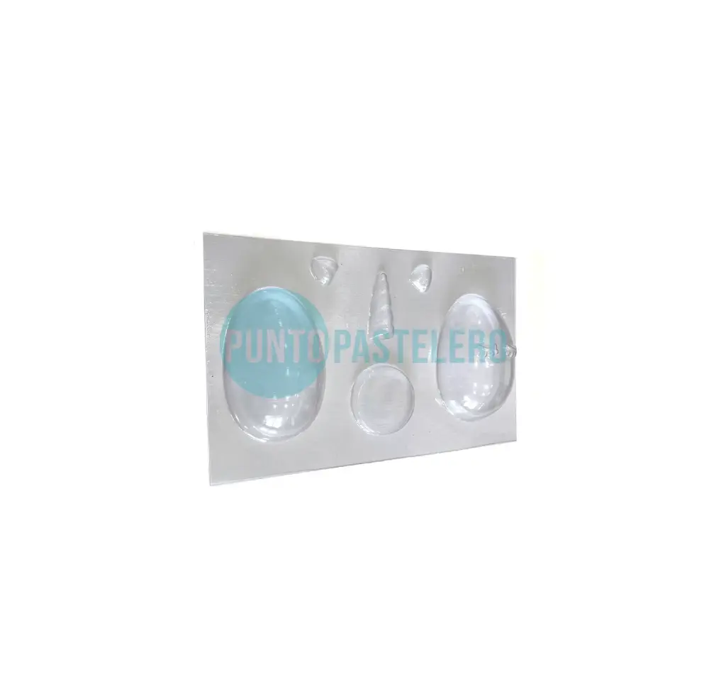 MOLDE ACETATO HUEVO UNICORNIO (10 CM)