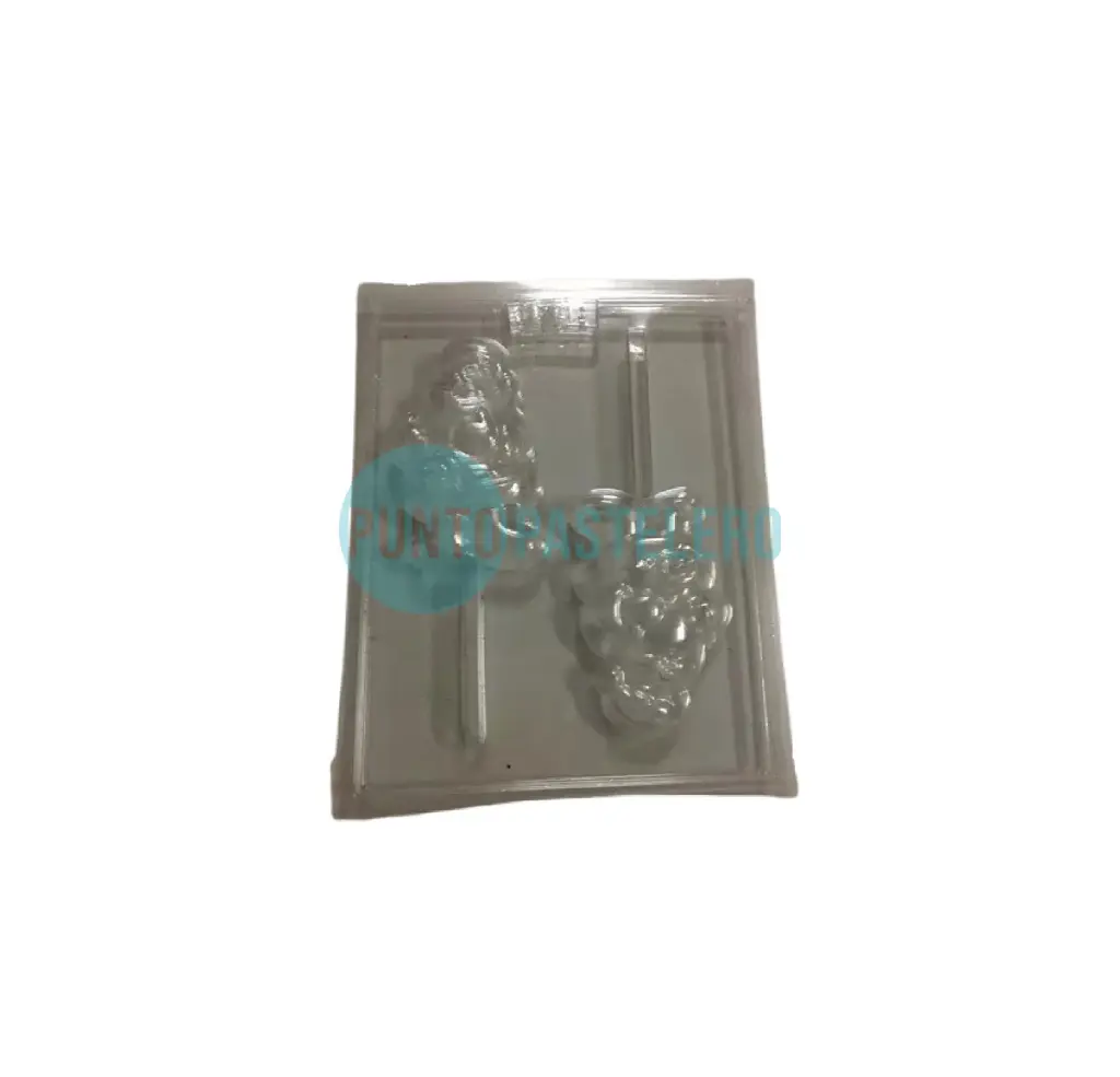 [00102772] MOLDE ACETATO CHUPETIN CONEJITO CON ZANAHORIAS