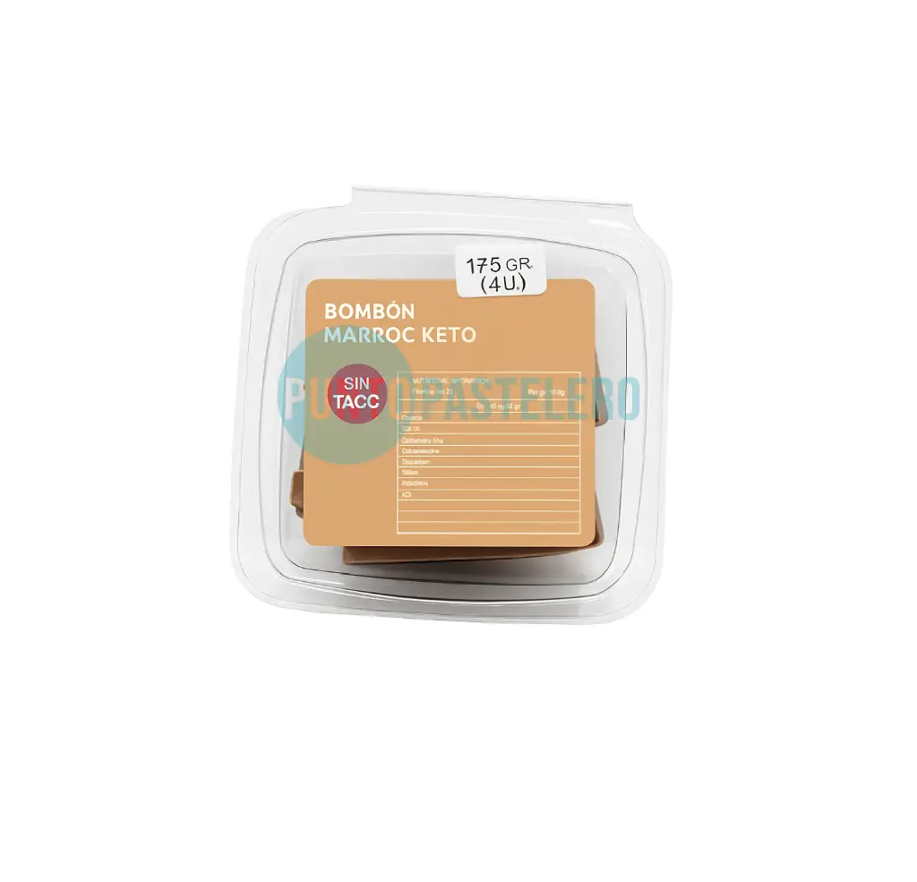 [31300] BOMBON MARROC KETO (X 175 GR.) ( 4 U.) (SIN TACC)
