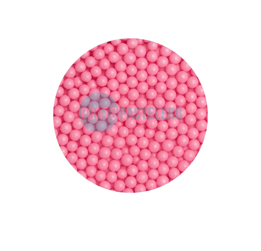 PERLAS COMESTIBLES ROSA (X 20 GR.)