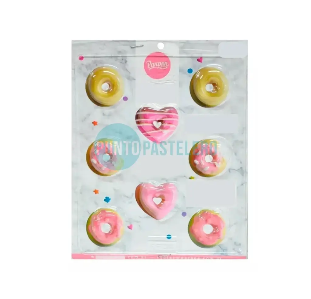 PLACA ACETATO PARA BOMBONES DONITAS PARPEN [B5]
