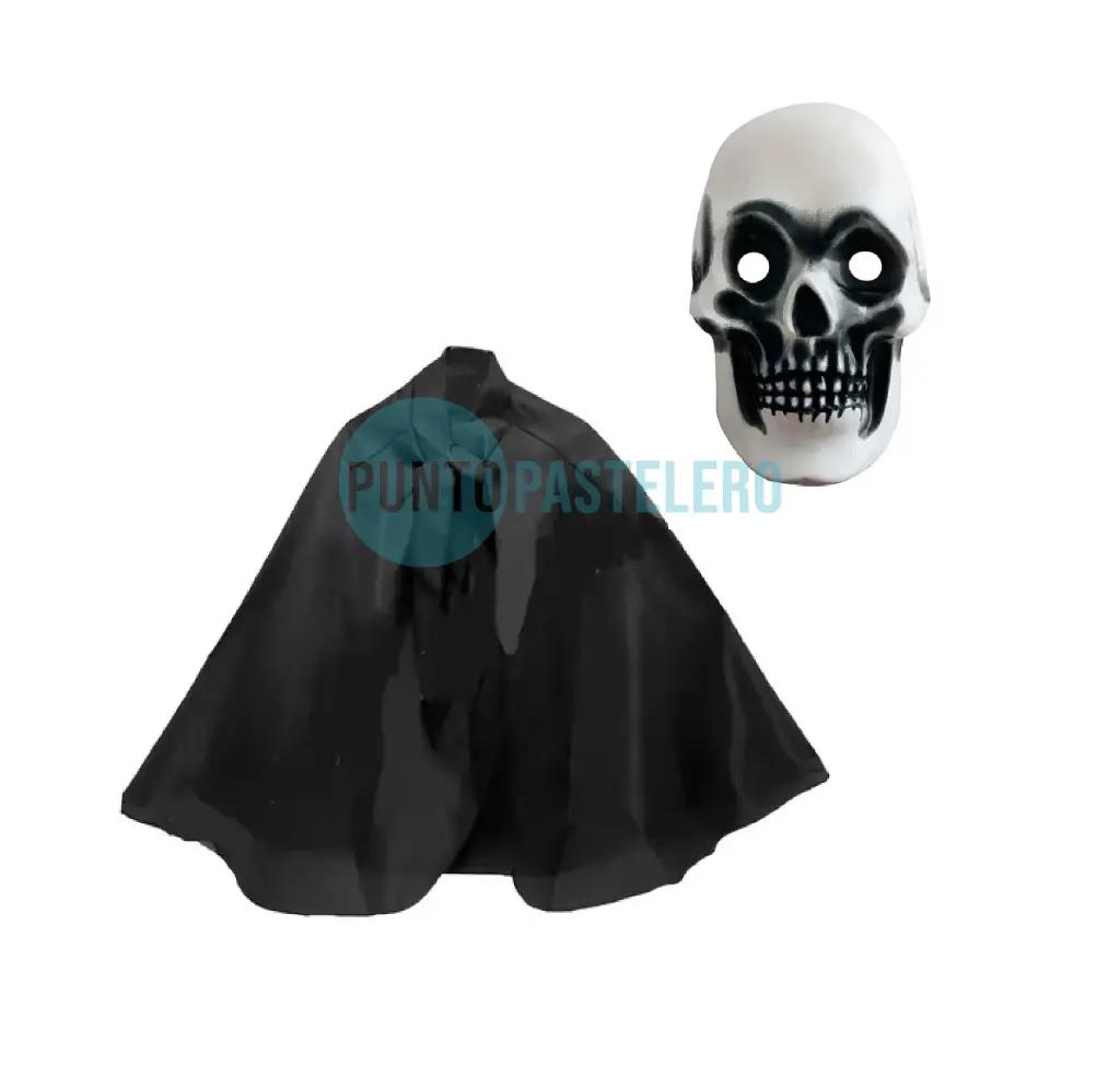 SET DISFRAZ PARCA (CAPA-CARETA)