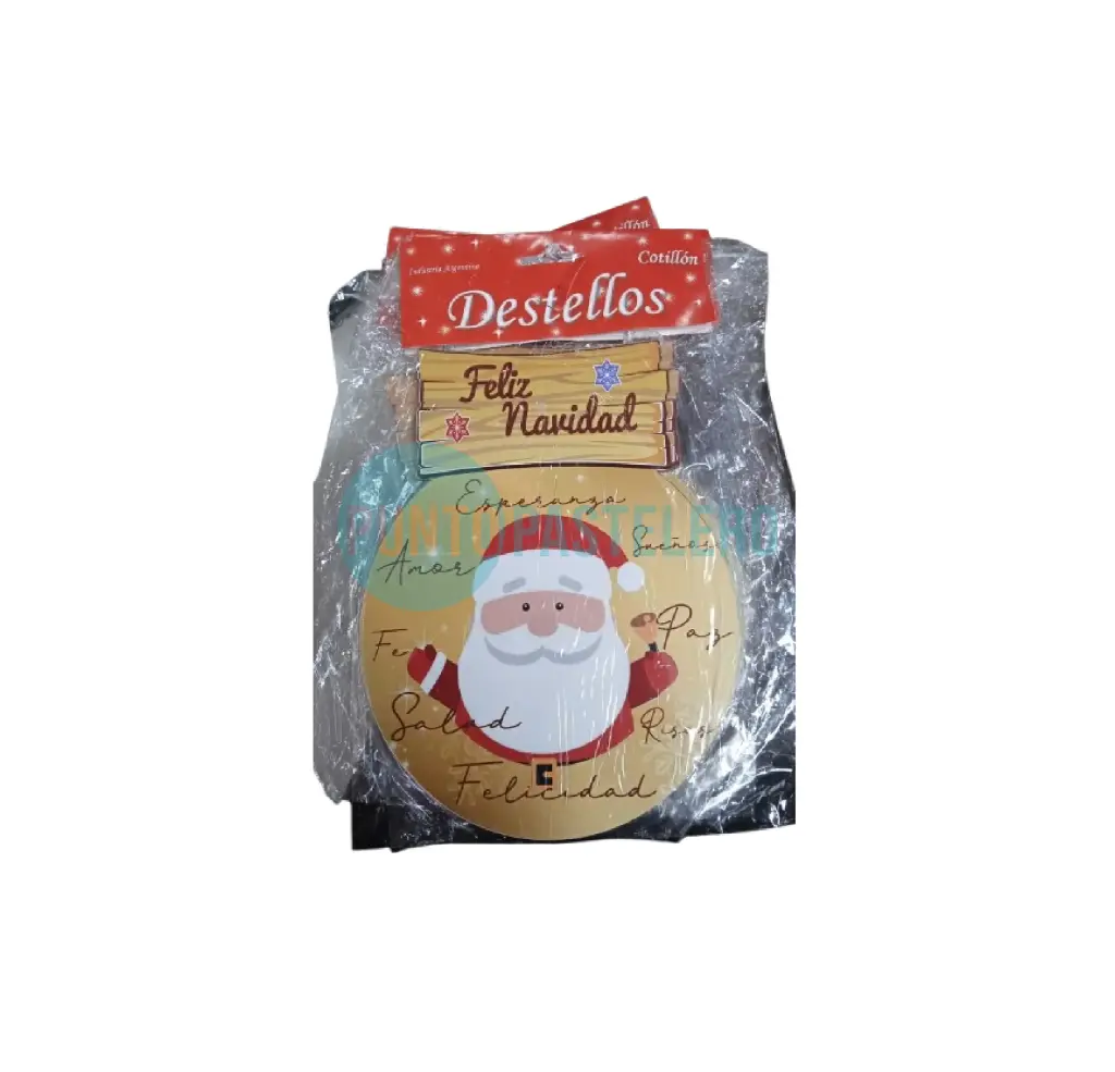 ADORNO NAVIDEÑO COLGANTE PAPA NOEL