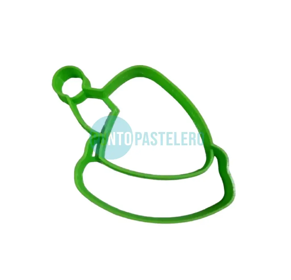 CORTANTE MARCADOR PLASTICO 3D GORRO PAPA NOEL [CAJA 17]