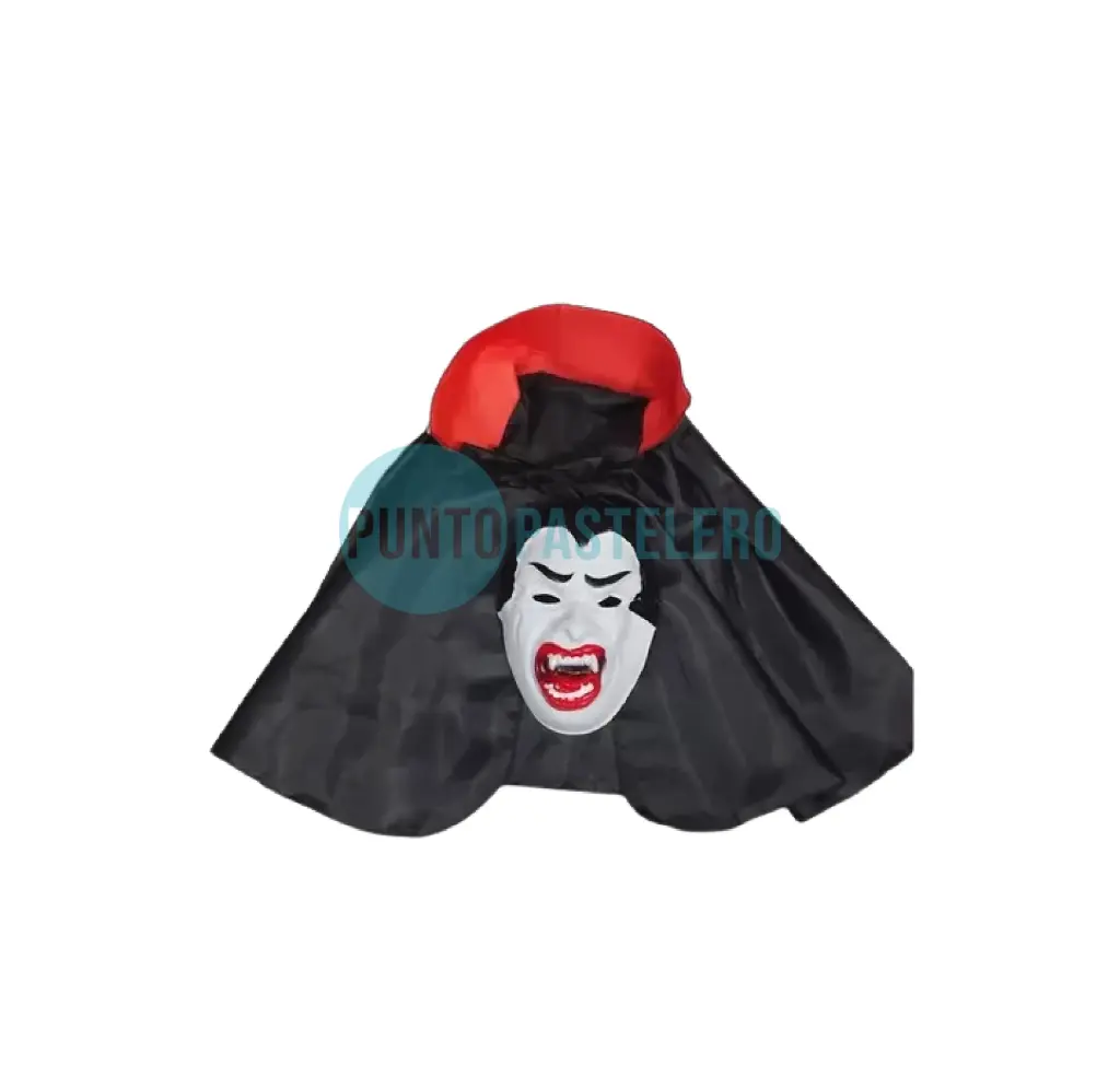 [000000048238] SET DISFRAZ DRACULA ECHYZOS (CAPA-CARETA)