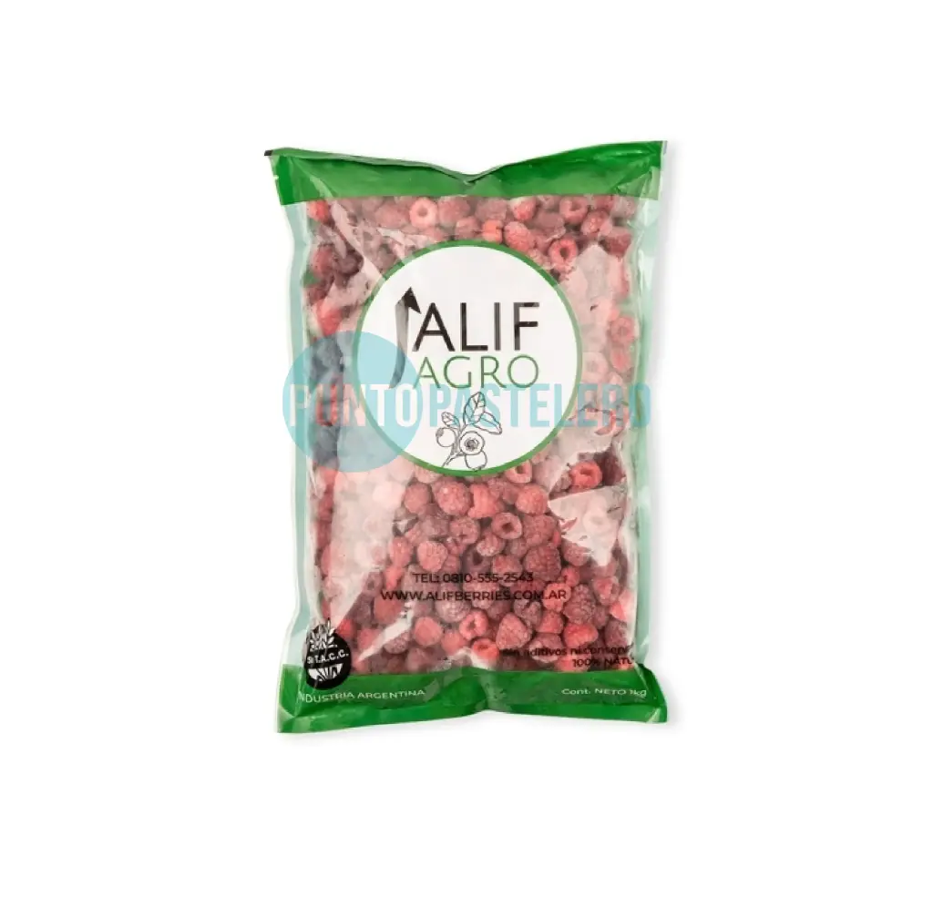 FRAMBUESAS IQF CONGELADAS (X 250 GR.)