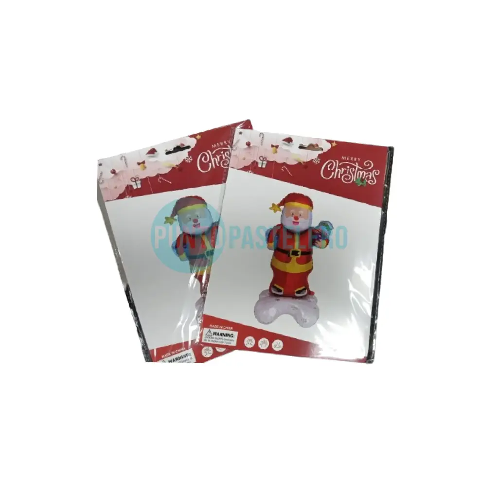 GLOBO METALIZADO PAPA NOEL (1.20 MT)