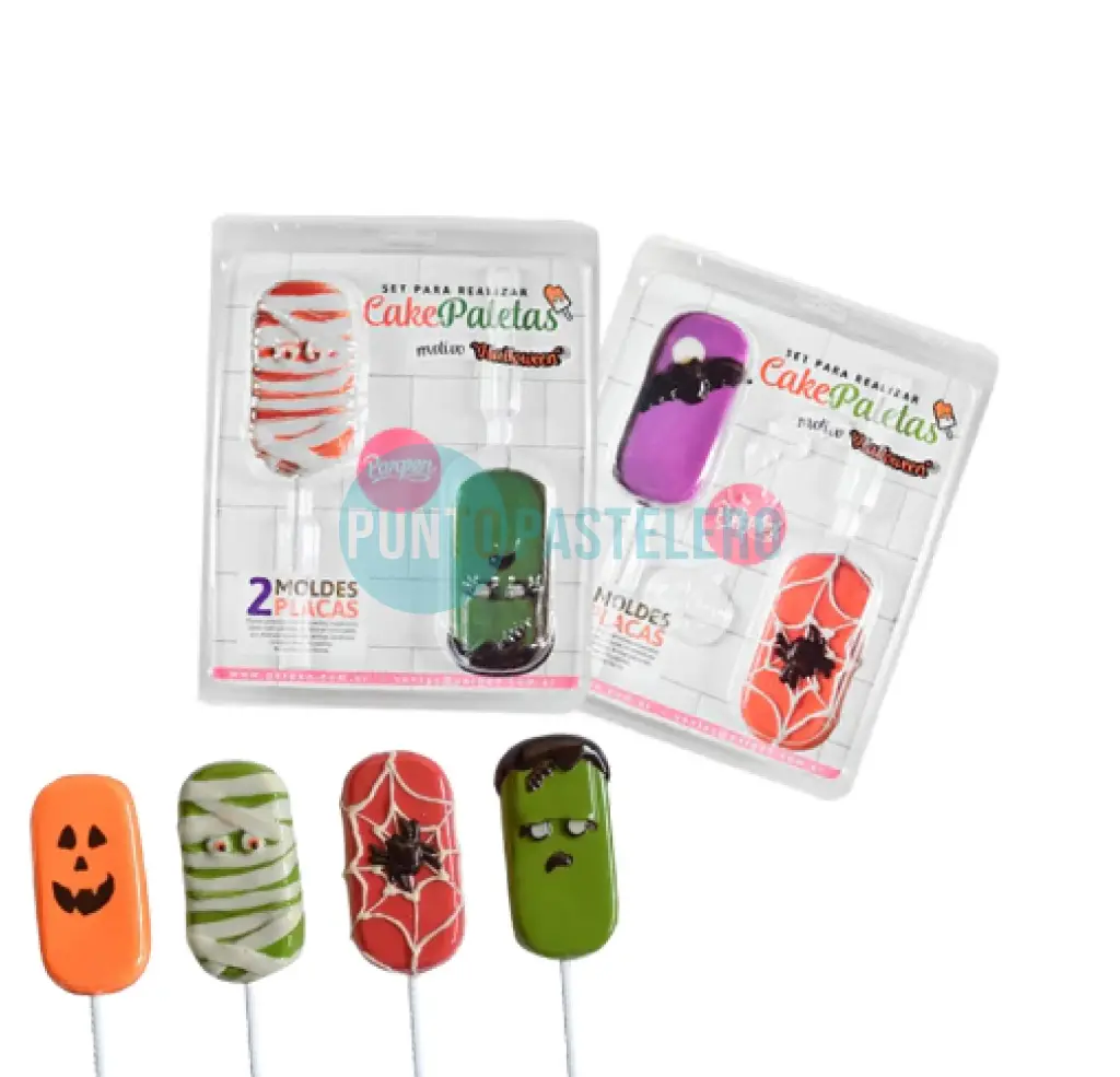 [7798363710119] SET PARA REALIZAR CAKE PALETAS HALLOWEEN (PARPEN) [P]