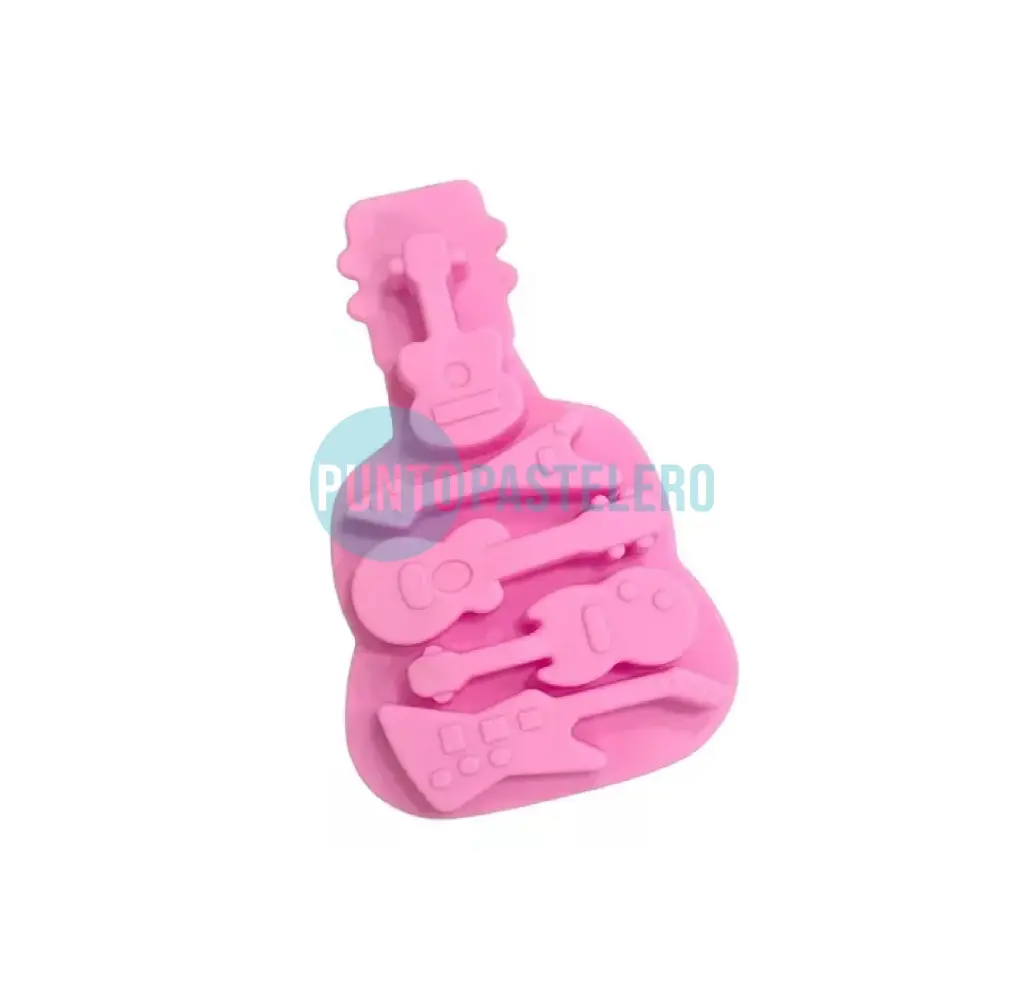 MOLDE DE SILICONA GUITARRAS [P]