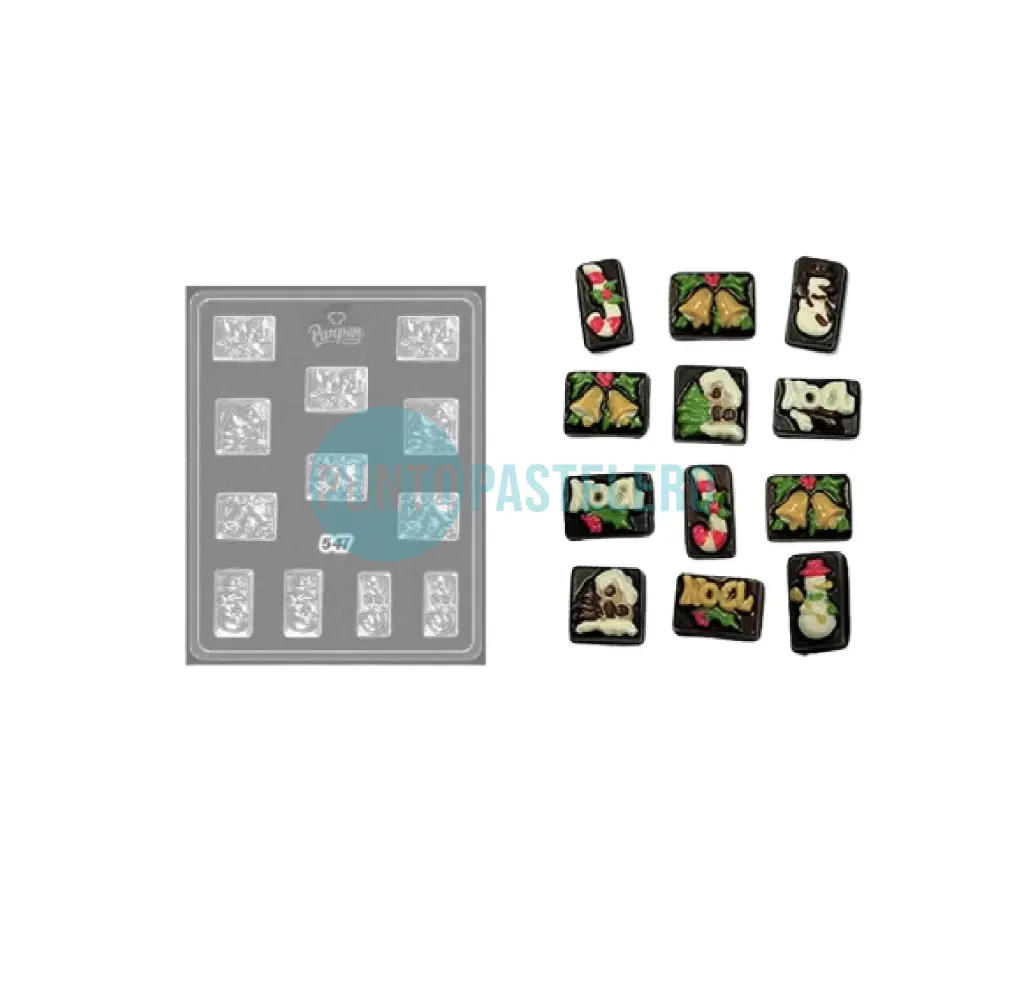 PLACA ACETATO PARPEN NAVIDAD N°384/547 [B6]