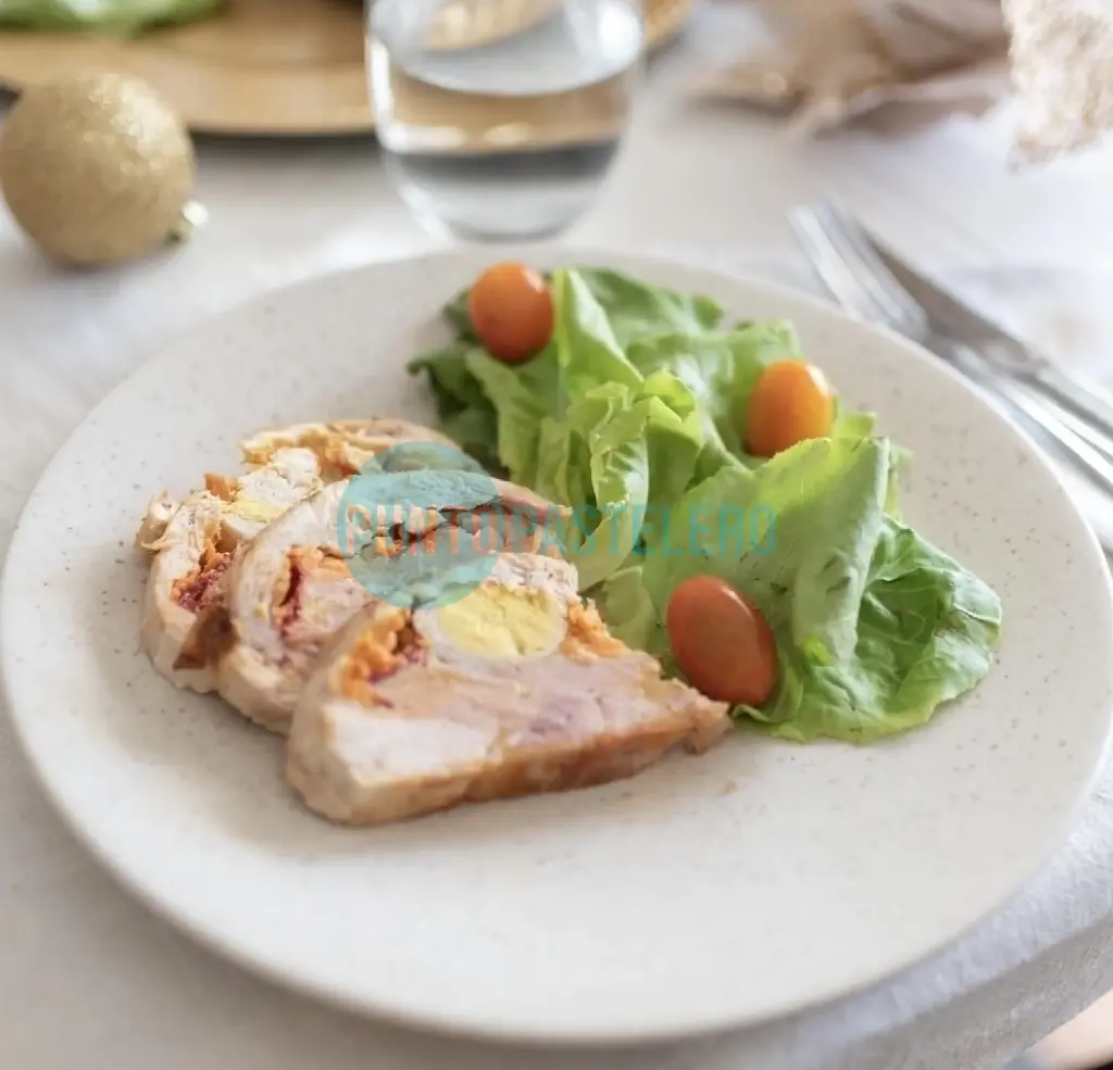 PECHUGA RELLENA PRIMAVERA CRUDA KETO (650 GR.) (SIN TACC)