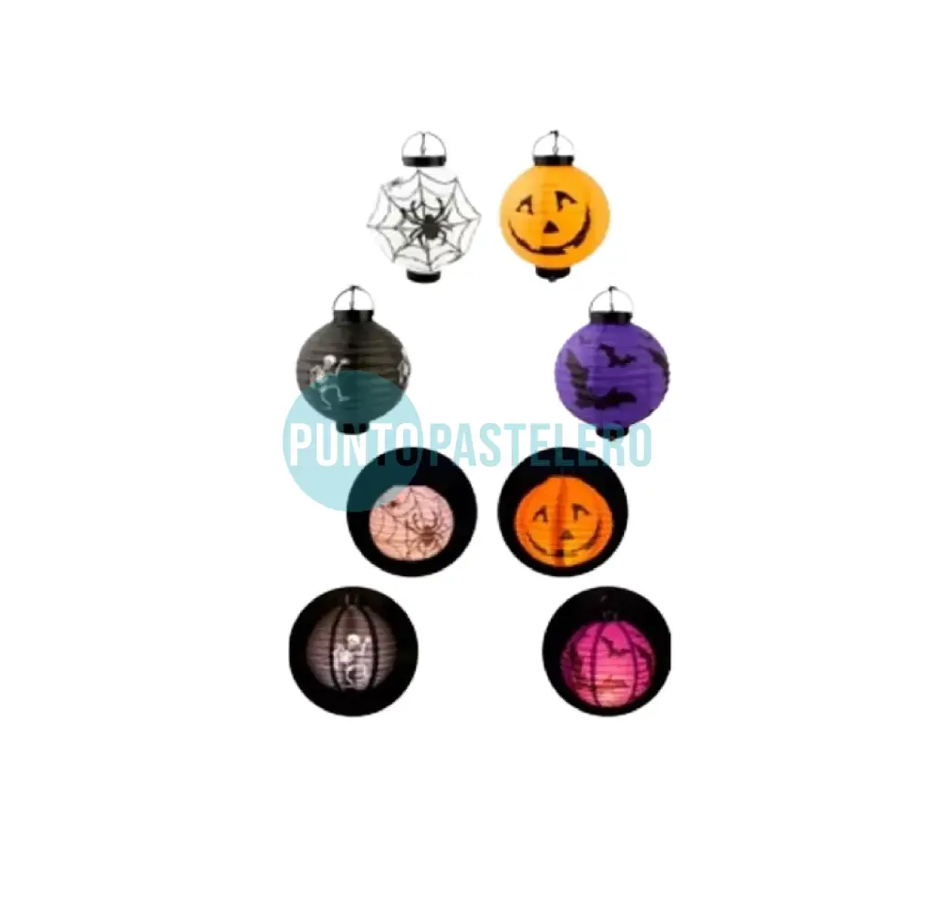 LAMPARA COLGANTE CHINA HALLOWEEN (MODELOS SURTIDOS)
