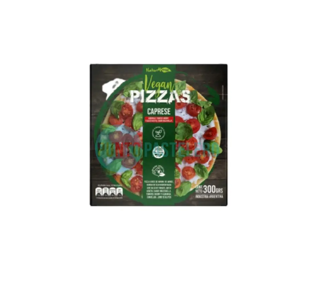 [7798137494740] PIZZA DE CAPRESE VEGANA NATURALRROZ (X 360 GR.) (SIN TACC)