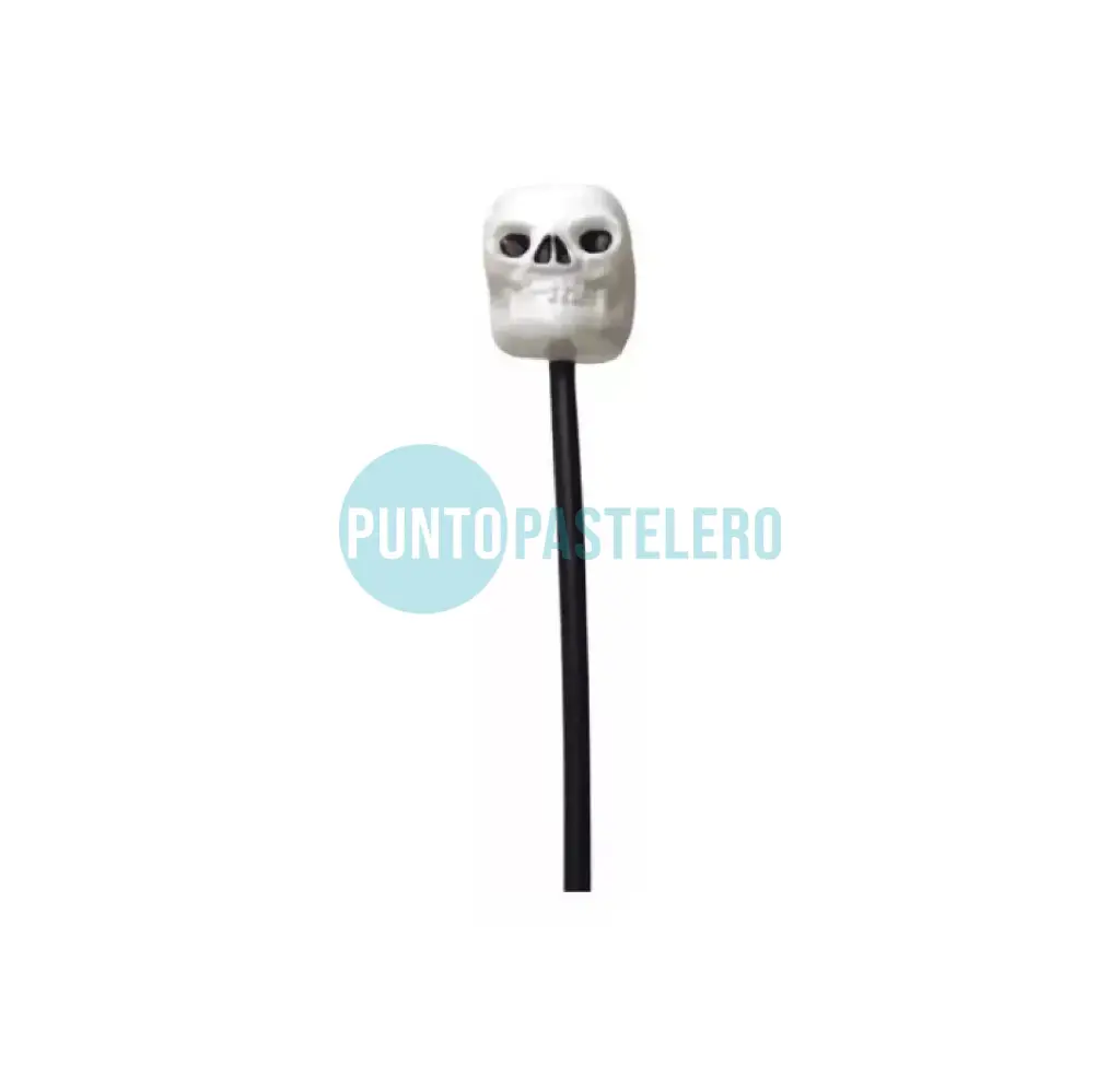 [6668861403091] BASTON HALLOWEEN CALAVERA BLANCA