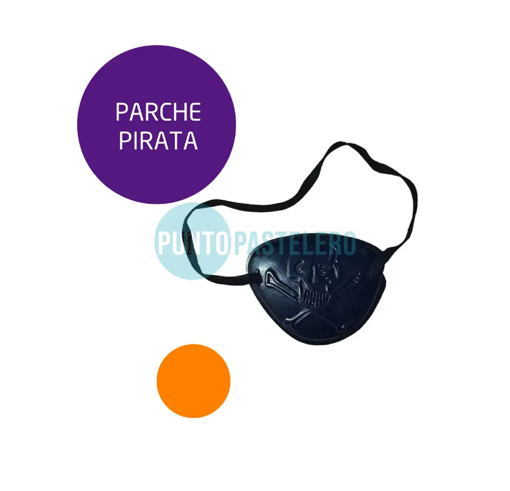 PARCHE PIRATA PLASTICO STASIO