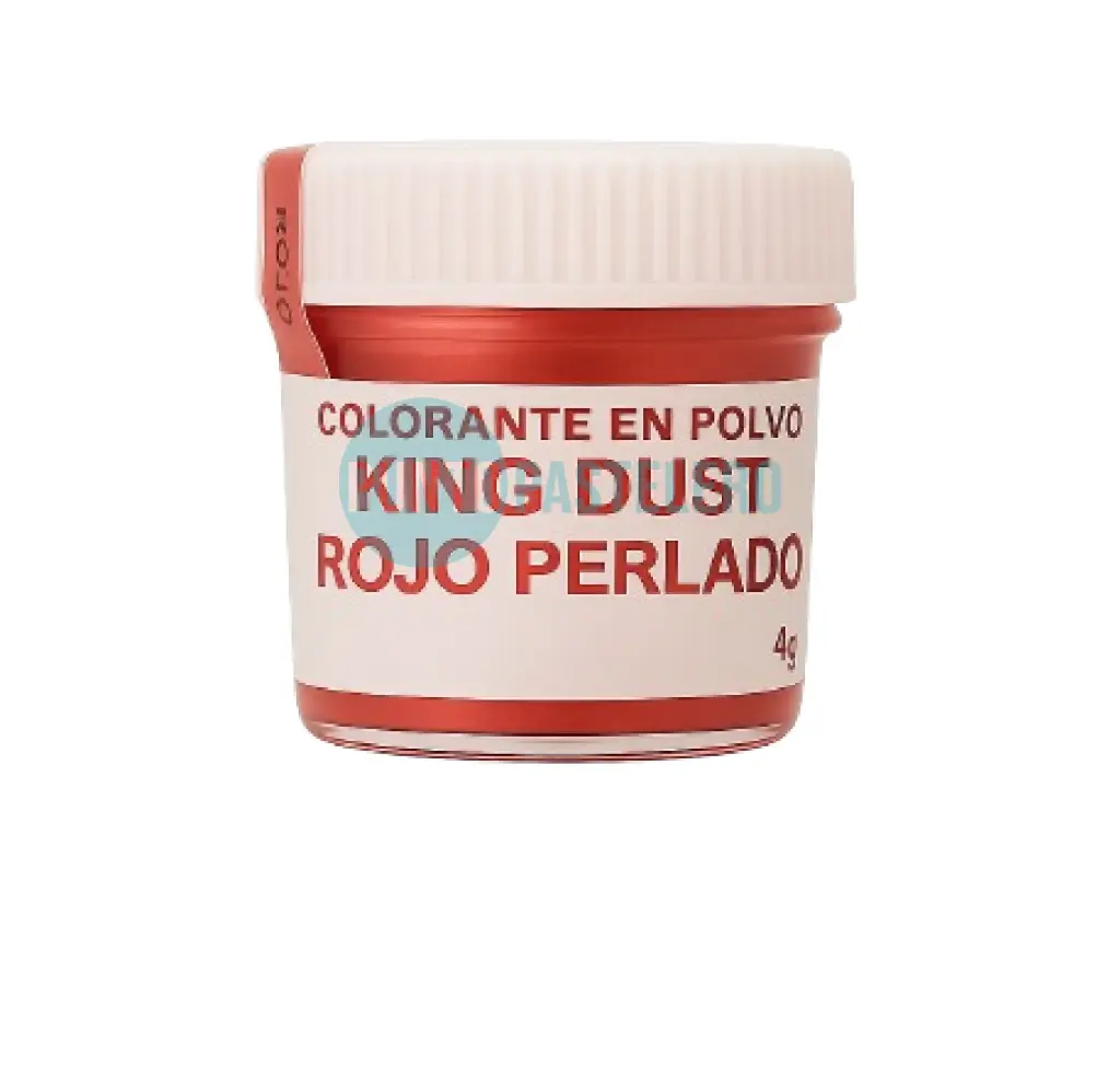 COLORANTE EN POLVO KING DUST ROJO PERLADO