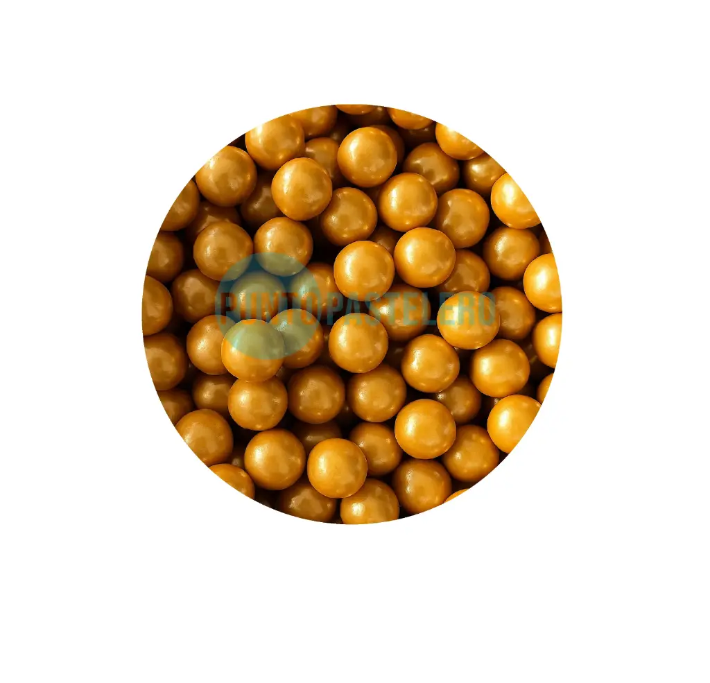 PERLAS COMESTIBLES DORADAS (X 20 GR.)