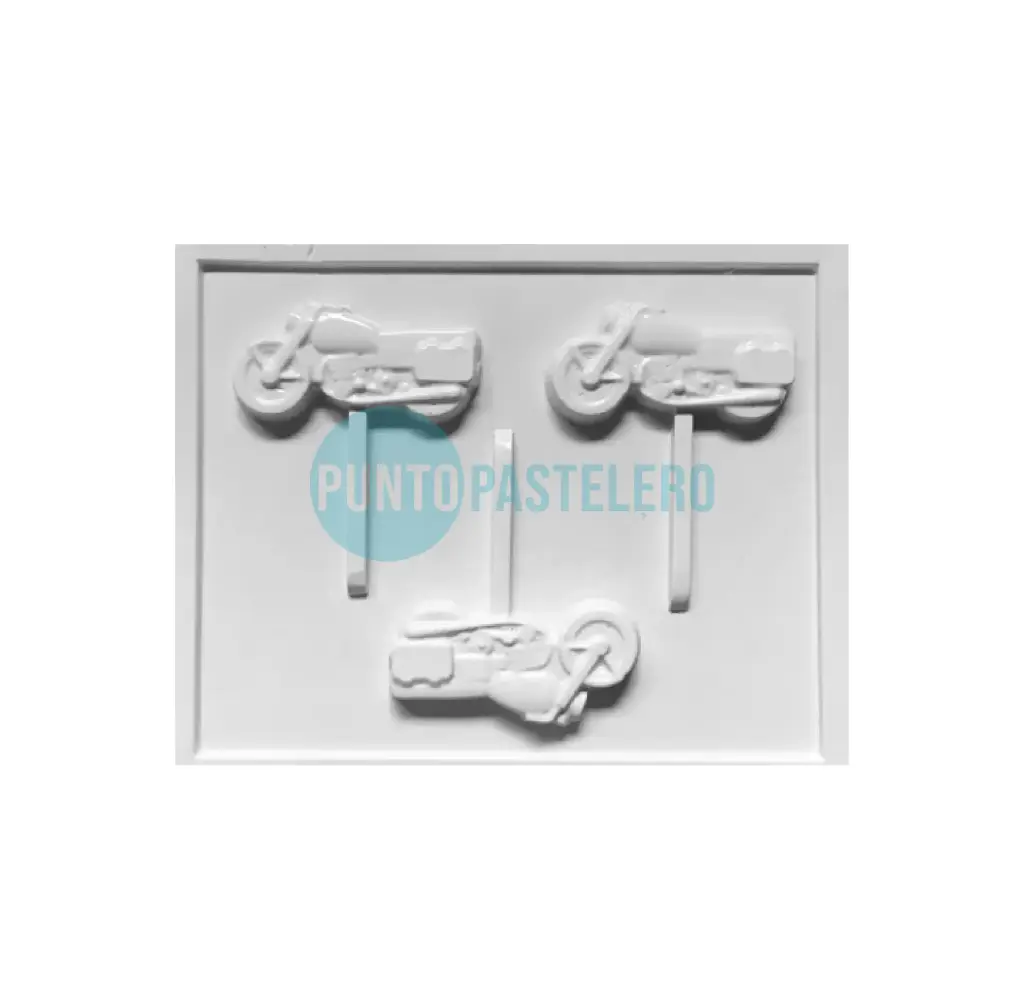 PLACA ACETATO PARA CHUPETIN/PALETA MOTOCICLETA [B2]