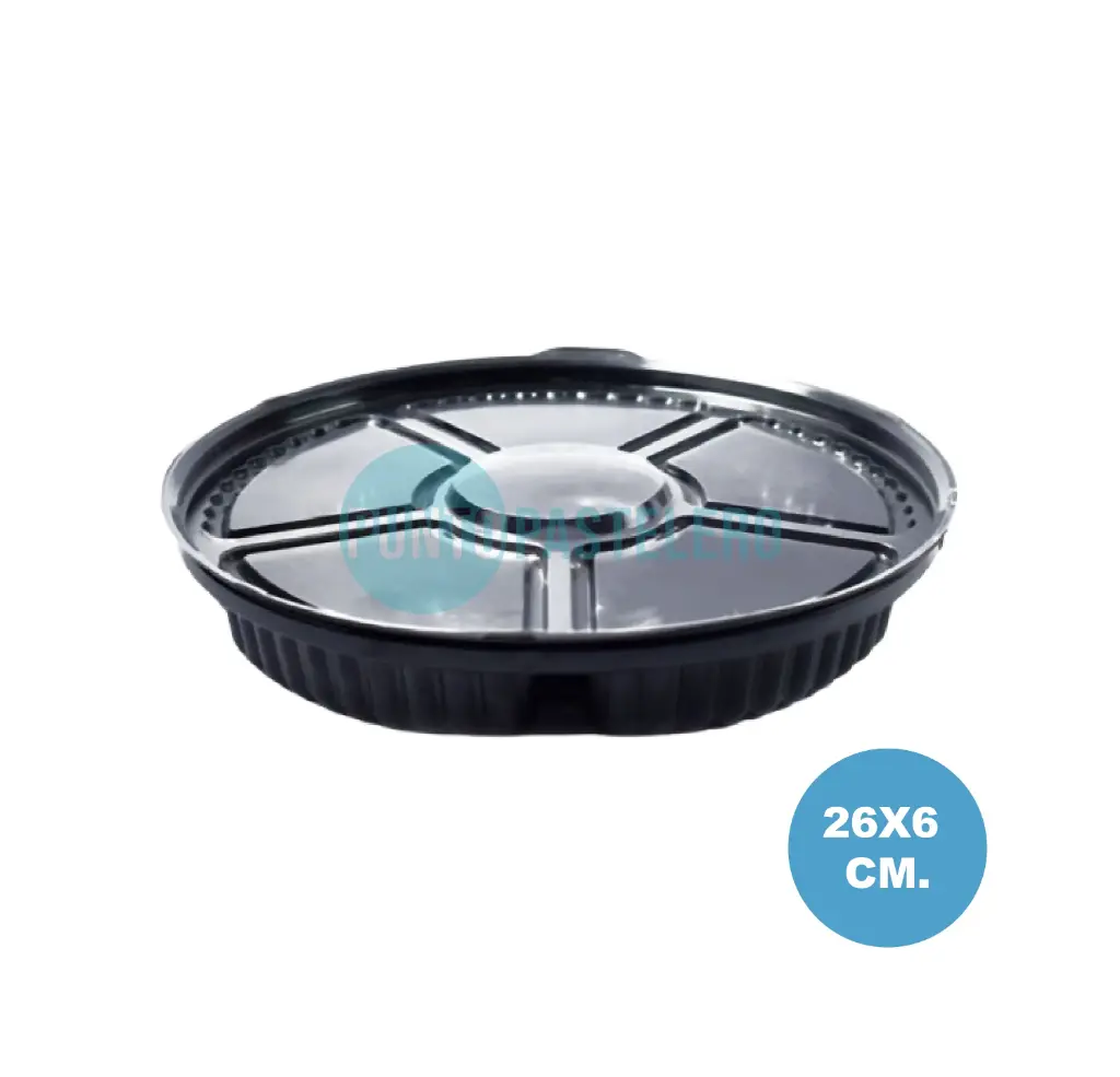 TARTERA INPACK CON TAPA (26X6 CM)