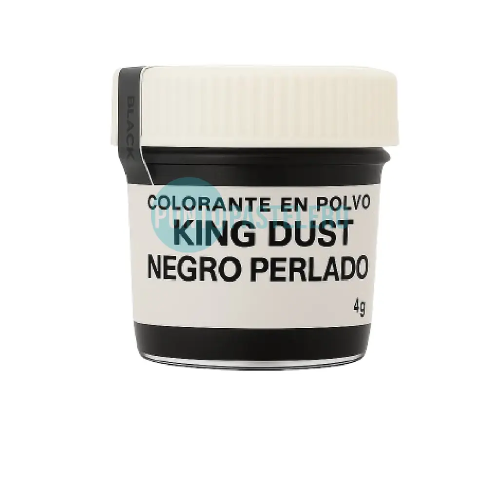 COLORANTE EN POLVO KING DUST NEGRO PERLADO