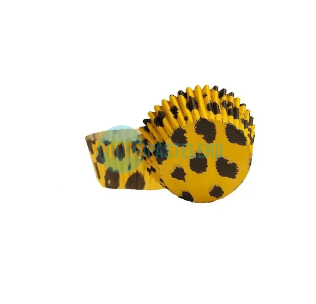 PIROTIN CUPCAKE ANIMAL PRINT (X 17 U.)