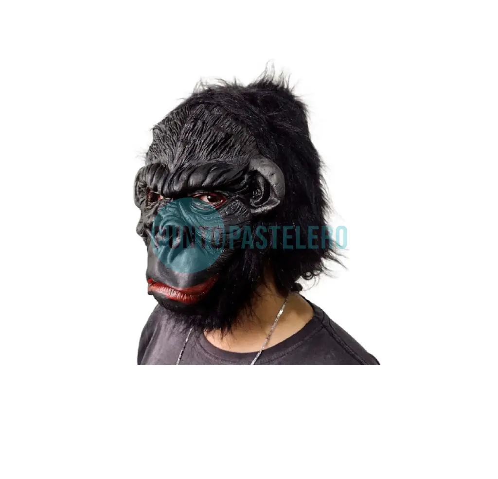 [6929323171386] CARETA MASCARA DE LATEX MONO FURIOSO CON PELO