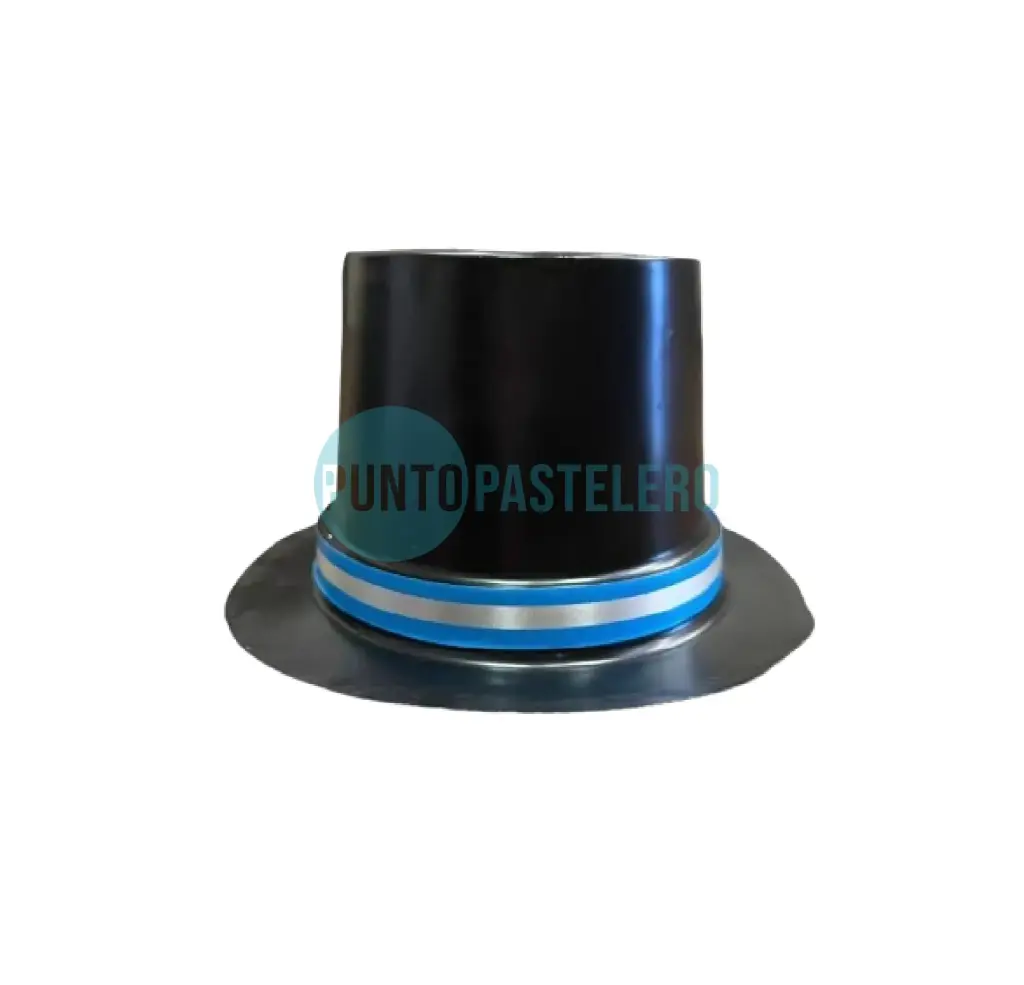 GORRO GALERA NEGRA CON CINTA ARGENTINA (PLASTICO)