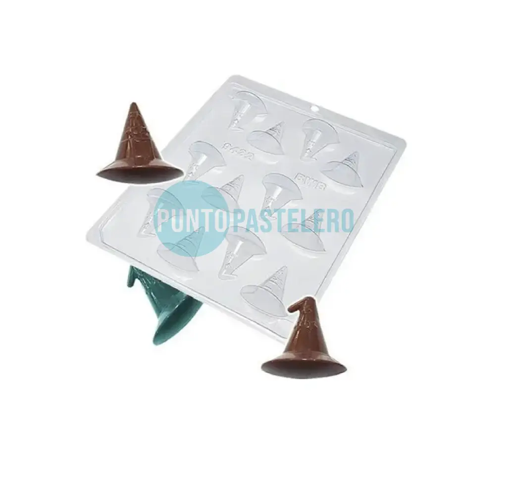 PLACA ACETATO BWB GORRO BRUJA