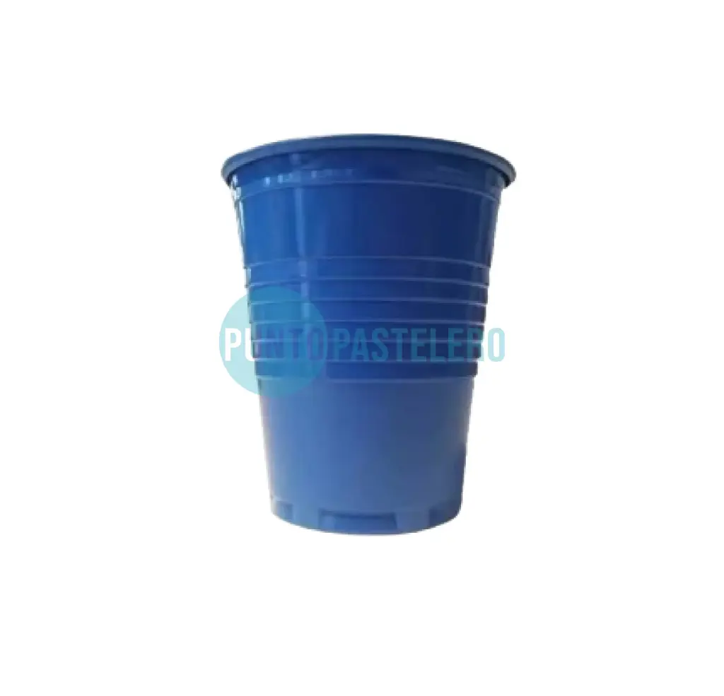 VASO DESCARTABLE 180 CC AZUL NOCHE (BELLA CUP)