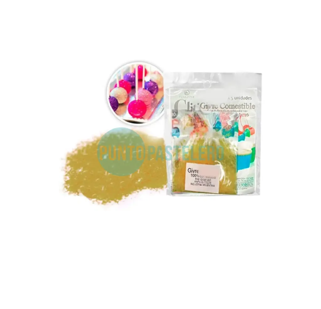 BRILLANTINA COMESTIBLE GLIT PASTELAR