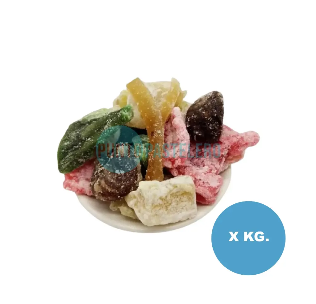 FRUTA GLASEADA CALIDAD (X KG.) [MOSTRADOR]