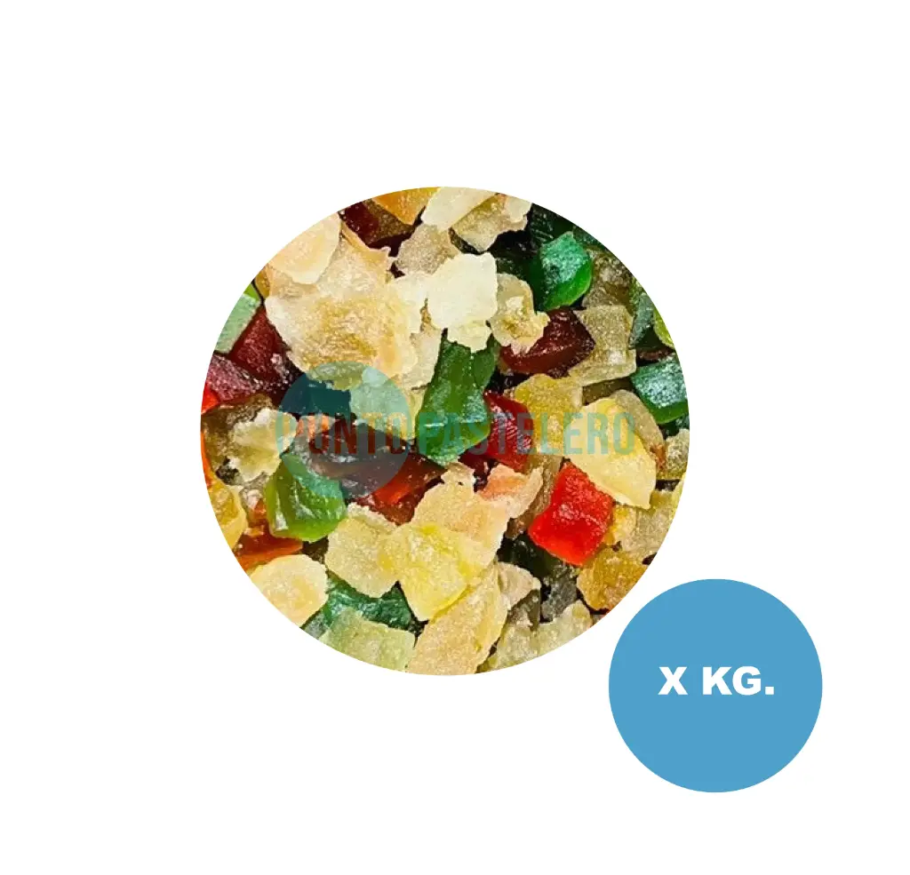 [0006] FRUTA ESCURRIDA  (X KG.)