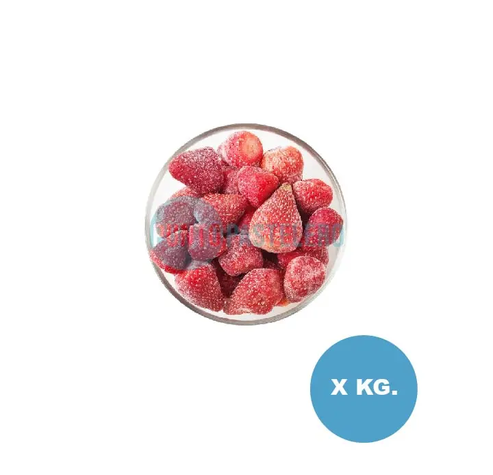 FRUTILLAS IQF CONGELADAS (X KG.)