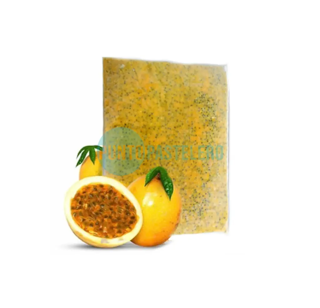 PULPA DE MARACUYA CONGELADA QUILLEN CON SEMILLAS (X 1 KG.)