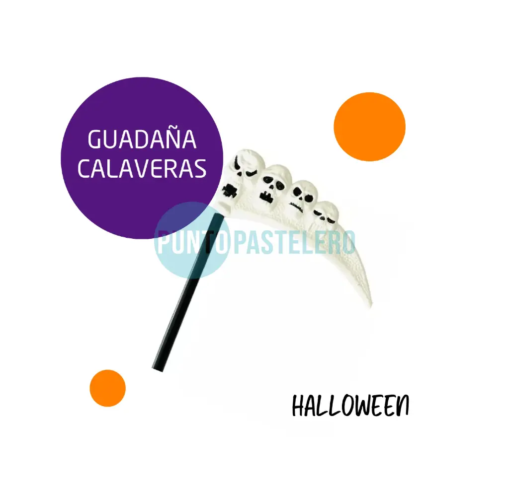 [48326] GUADAÑA PLASTICA GRANDE CALAVERAS